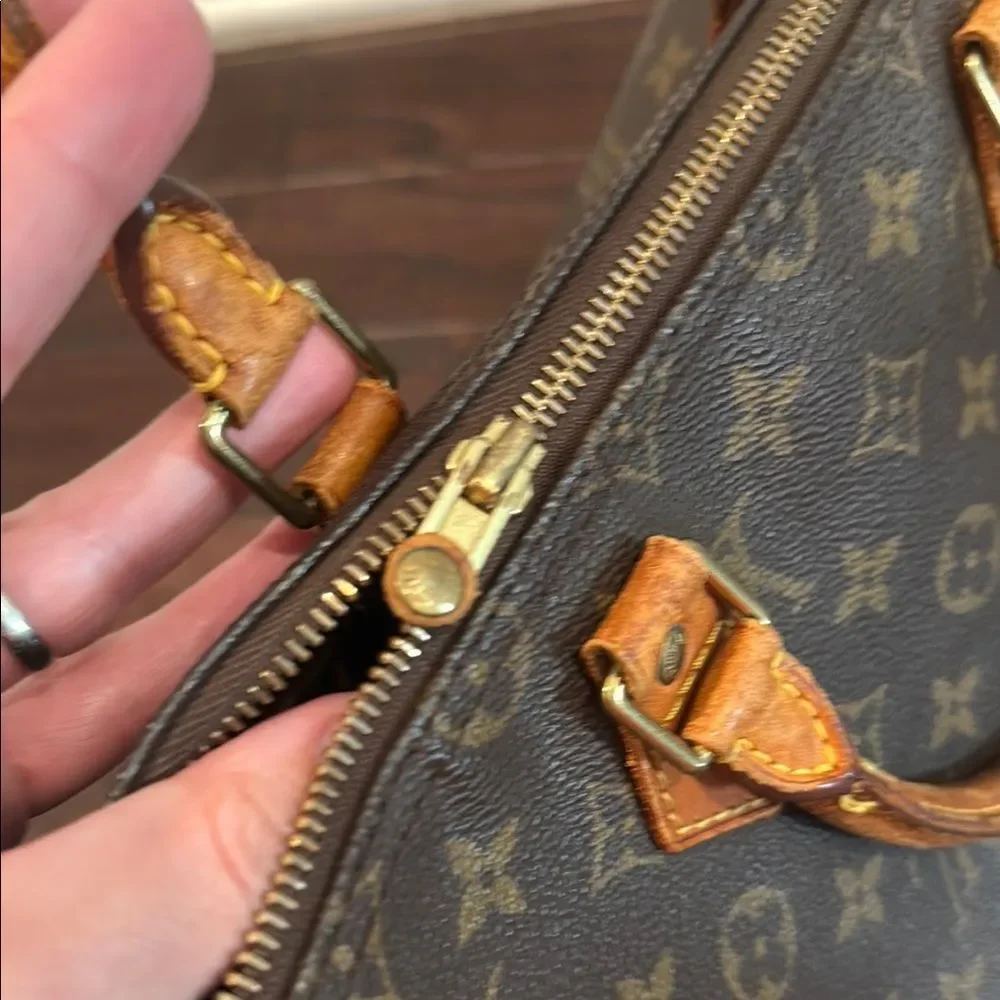 Louis Vuitton Speedy 35 Brown Monogram Bag
